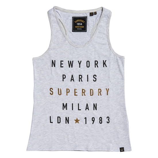 Superdry Γυναικεία αμάνικη μπλούζα